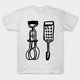 Retro Kitchen Utensils T-Shirt